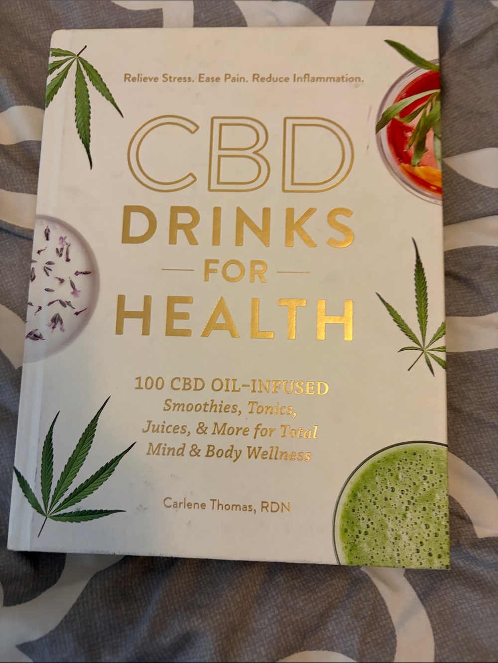 BOOK- CBD Drinks for Health - Hardcover BOOK